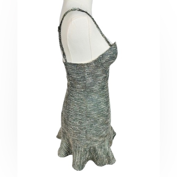Lovers + Friends Textured Tweed Mini Dress Size XS - Picture 2 of 6
